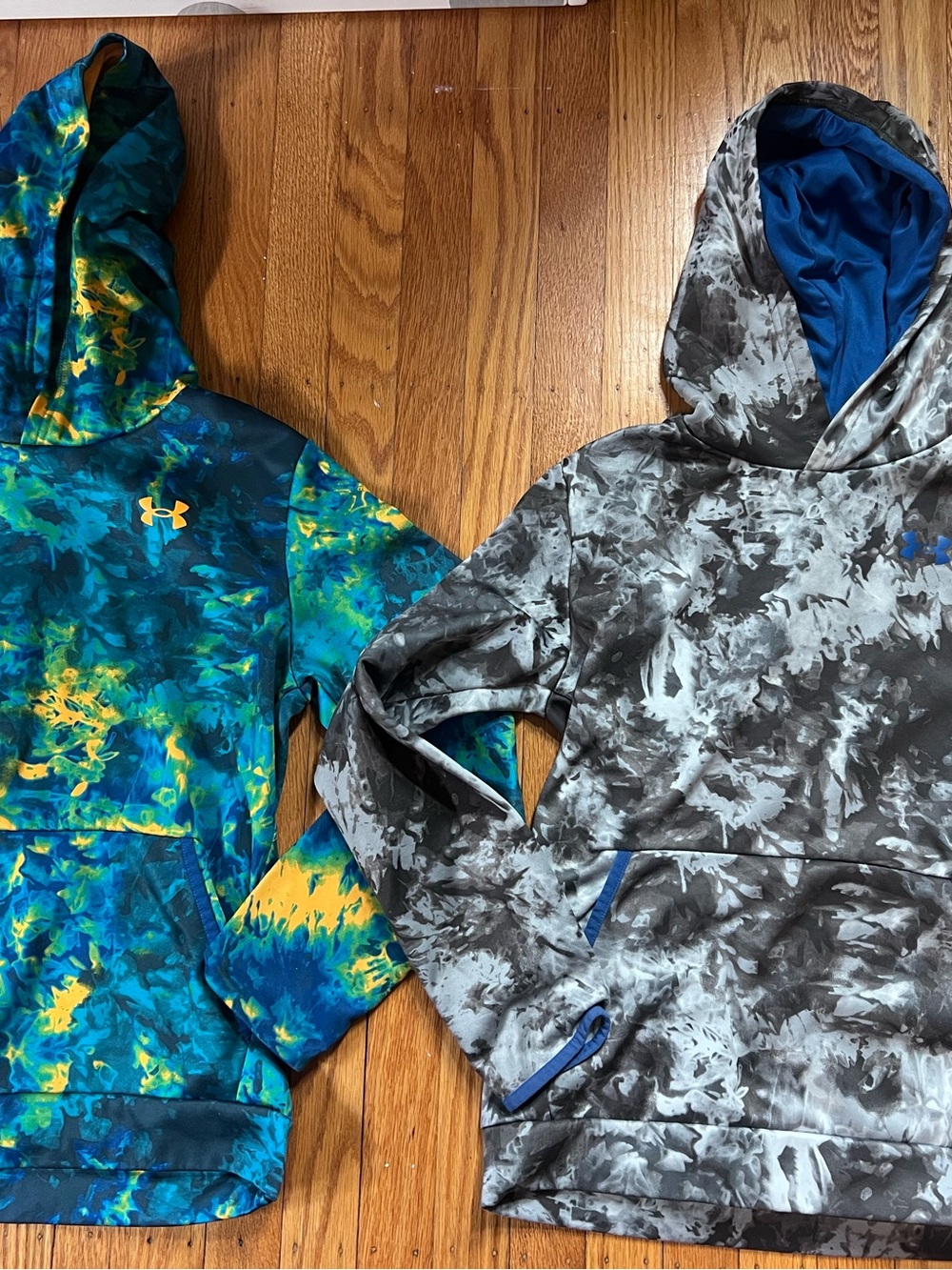 Under Armour Kids Athletic Hooded Pullover Sweatshirts size L